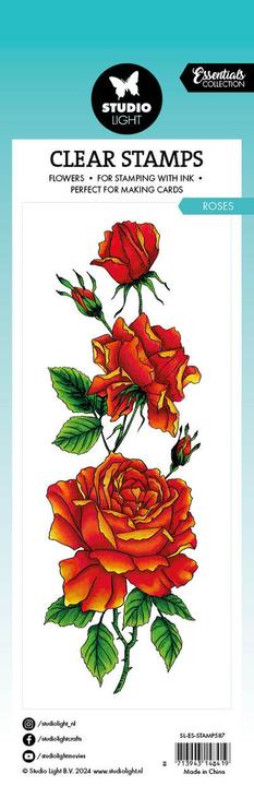 Immagine prodotto art by marlene Clear Stamp "Roses" Essentials