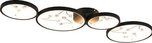 Produktbild Trio GROOVY LED CEILING 4 MATT B/G 642110432