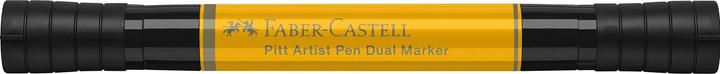 Image du produit Faber-Castell Crayon à encre de Chine Pitt Artist Pen Dual jaune foncé (Jaune, 1 x)