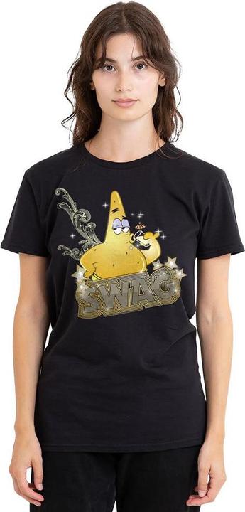 Immagine prodotto Spongebob Squarepants Patrick Has Swag Maglietta Adulto Unisex (XL)