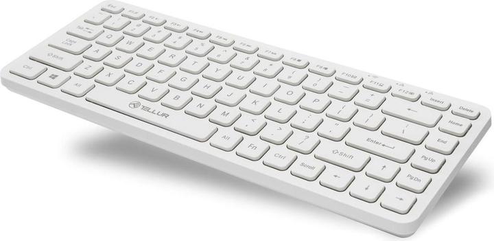 Actual product image Tellur Mini Wireless Keyboard White (US, Wireless)