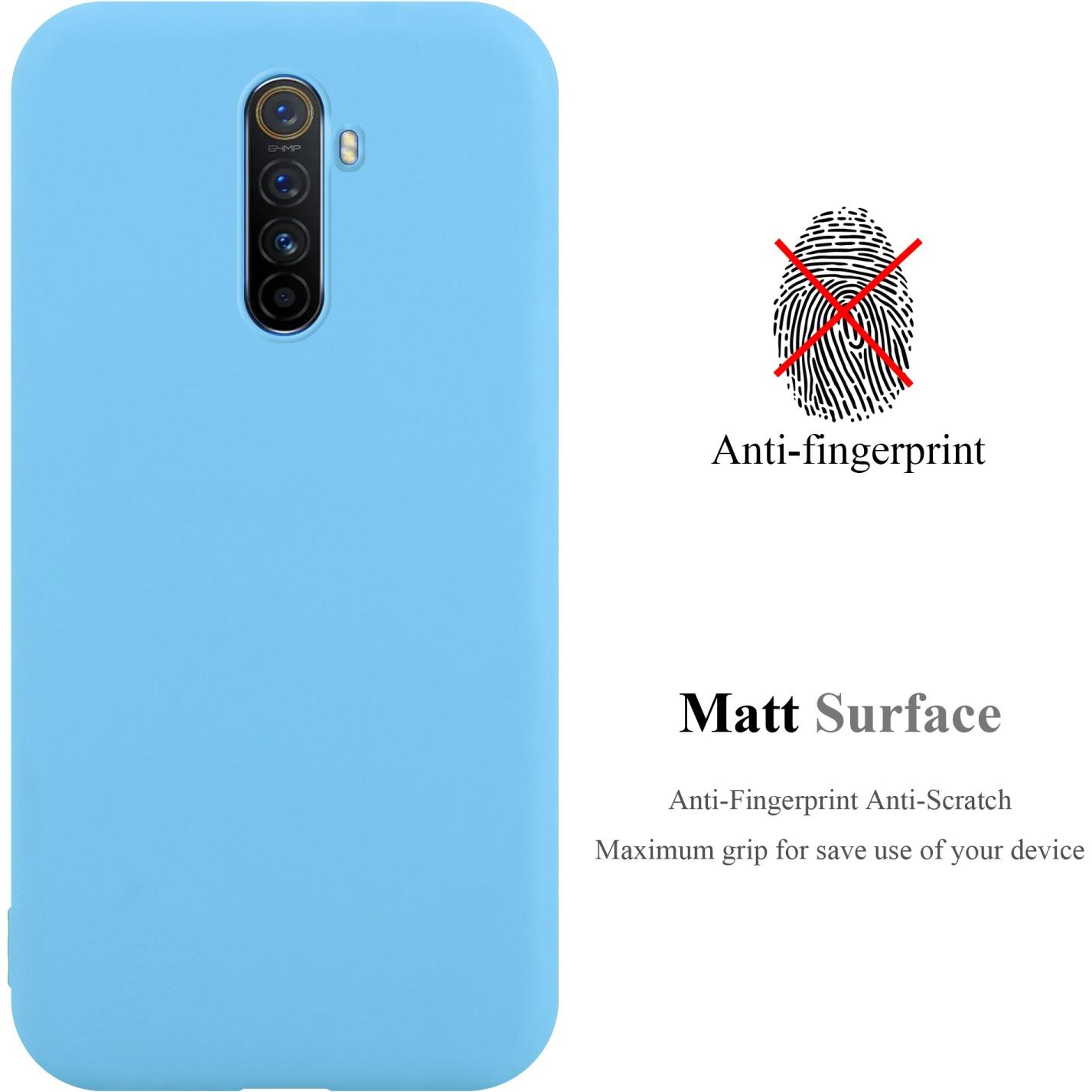 Thumbnail - Cadorabo TPU Candy Hülle für Realme X2 PRO / Oppo Reno Ace (Oppo Reno Ace, Realme X2 Pro), Smartphone Hülle, Blau