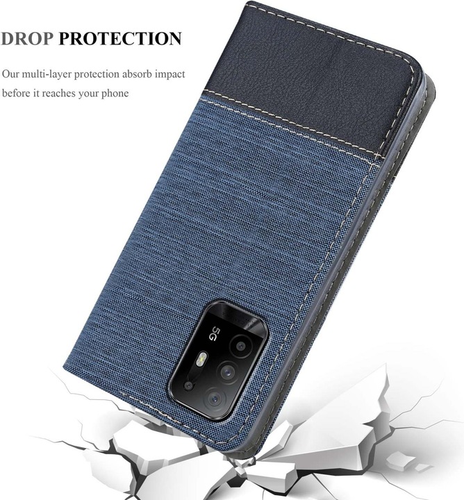 Actual product image Cadorabo Jeans Book Cover (Oppo A94 5G)