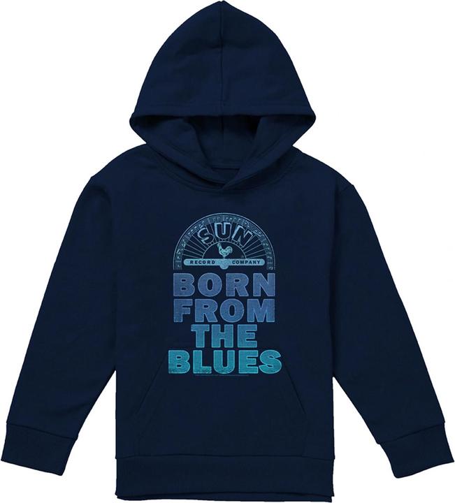 Image du produit Sun Records - Sweat à capuche BORN FROM THE BLUES - Enfant (116)