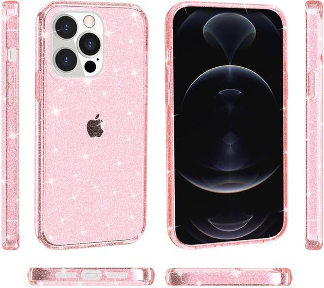 Actual product image MU Style Glittery Powder Soft TPU Series (Apple iPhone 14 Pro Max)