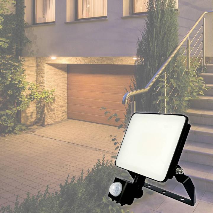 Produktbild Müller Licht Müller-Licht Miami 21600063 LED-Aussenstrahler 20 W Neutralweiss (3200 lm, IP44)
