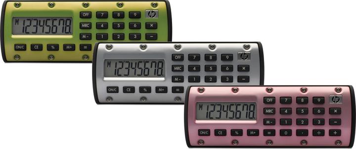 Actual product image HP Quick Calc calculator 3-pack magnetic (Batteries)