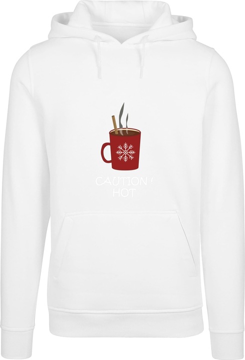 Produktbild Merchcode Caution Hot Heavy Hoody - 117893 (L)