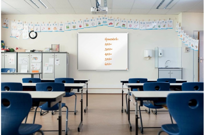 Actual product image Nobo Whiteboard Premium Plus Steel Nano Clean (120 x 90 cm)