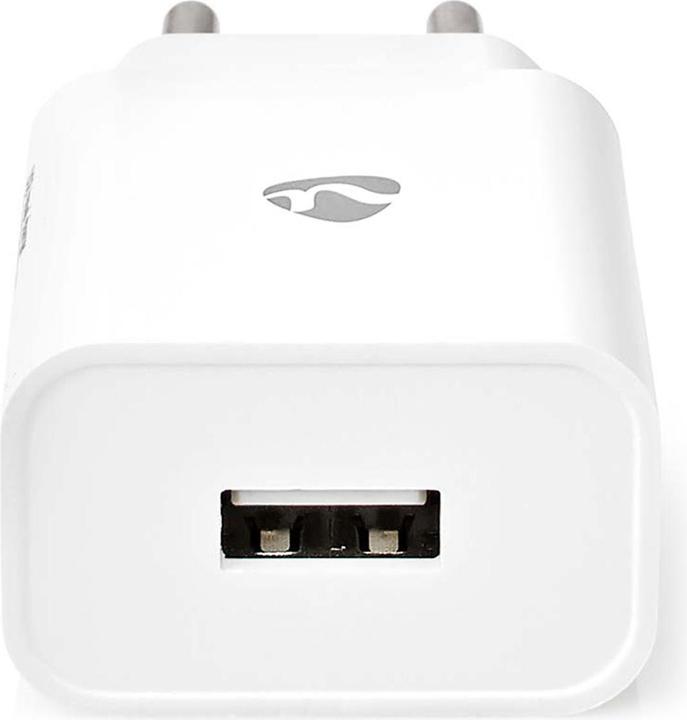 Produktbild Nedis Netzladegerät 12 W 1x 2.4 A A - Anzahl der Ausgänge: 1x USB-A, Kein Kabel im Lieferumfang enth (12 W, 1 Port)