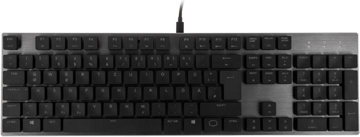 Actual product image Cooler Master SK651 Wireless Low Profile Gaming Keyboard (DE, Wireless)