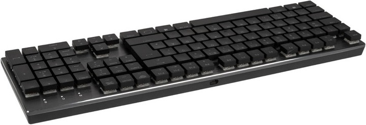 Actual product image Cooler Master SK651 Wireless Low Profile Gaming Keyboard (DE, Wireless)