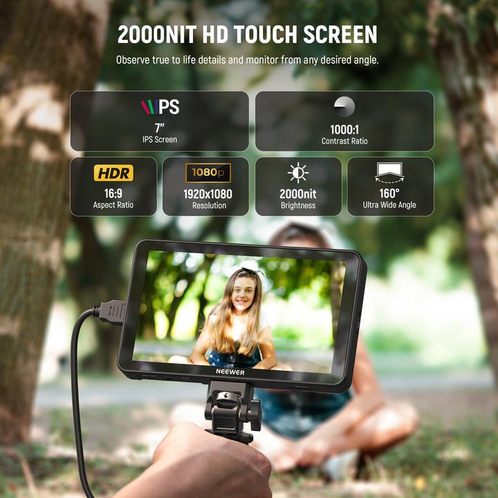 Produktbild Neewer F700 Camera Field Monitor (7", Full HD)