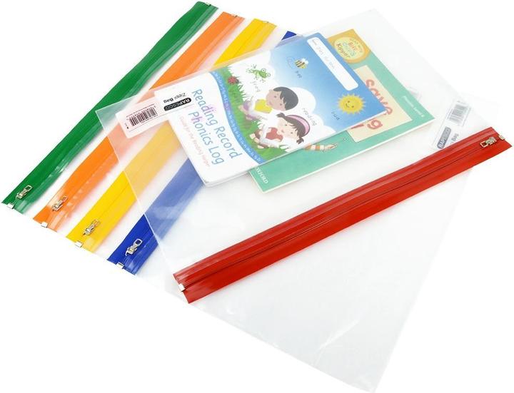 Immagine prodotto Rapesco Cartella portadocumenti con chiusura a zip 1503 A4+ assortita
