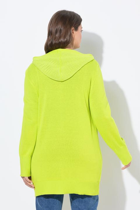 Produktbild Laurasøn Strickjacke mit Reissverschluss, Kapuze, Langarm (52)