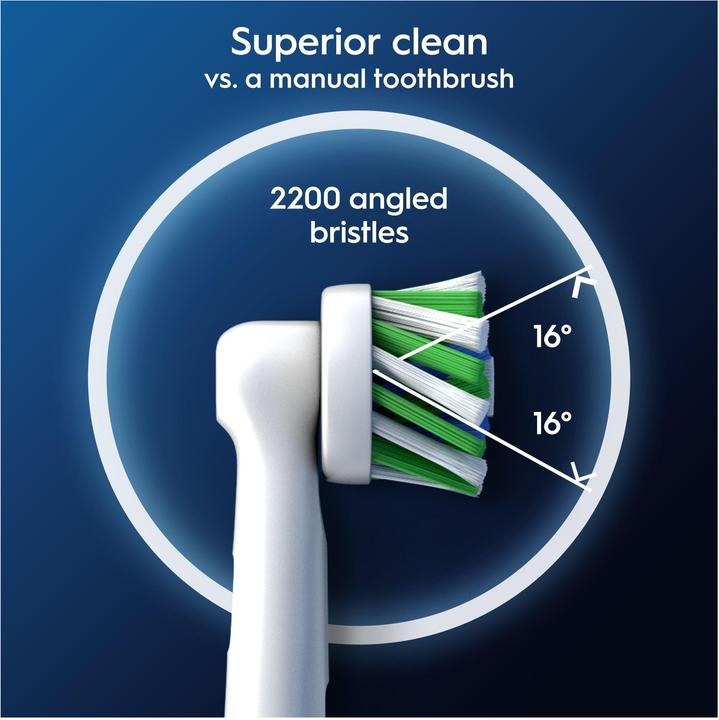 Produktbild Oral-B Pro Cross Action Ersatzköpfe für elektrische Zahnbürsten (5x)