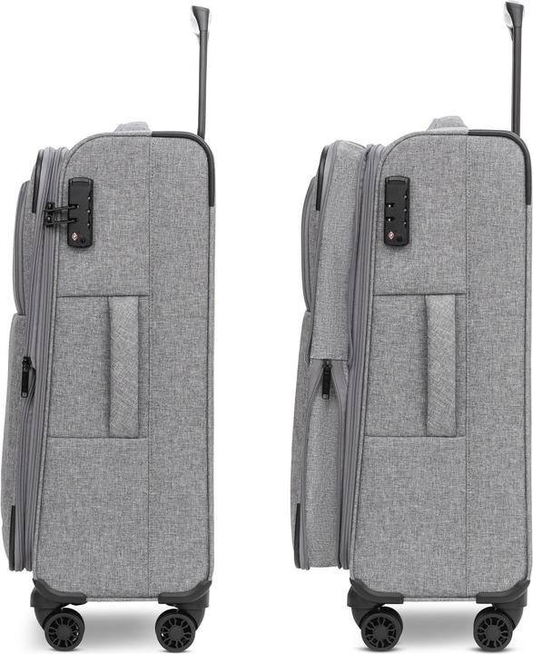 Image du produit Redolz Essentials 12 MEDIUM Trolley 4 roues 67 cm avec soufflet d'extension (61 l)