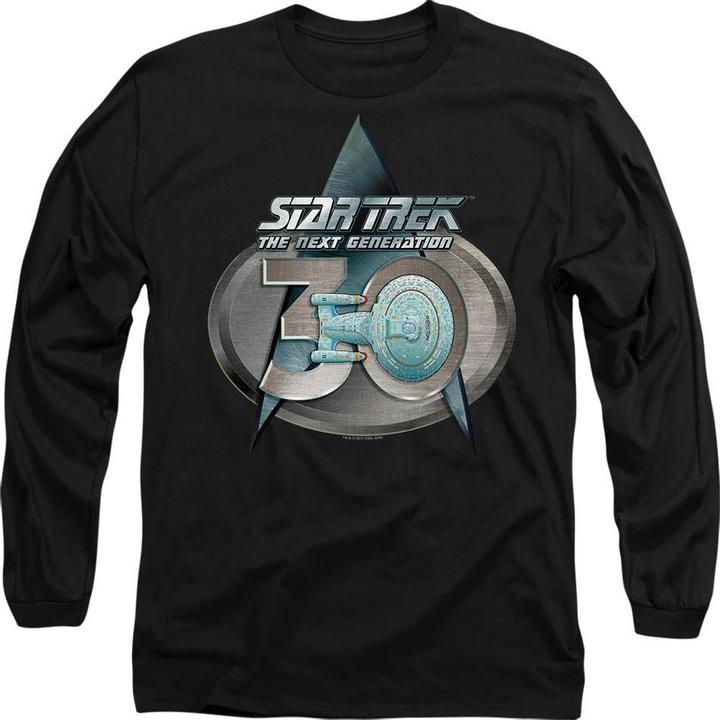 Actual product image Unisex Adult The Next Generation 30 Logo T-Shirt (XXL)