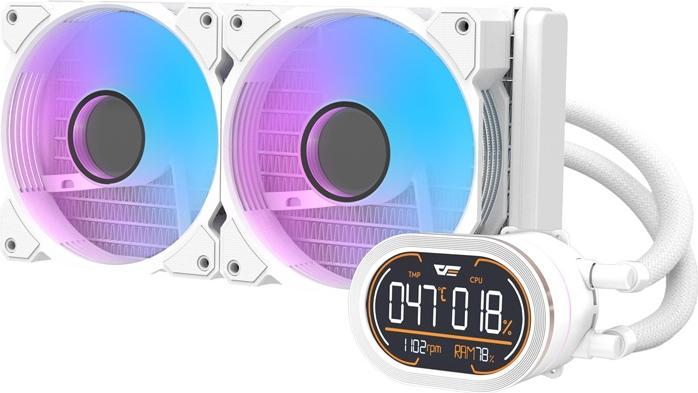 Produktbild Darkflash Tech Darkflash DH240D v2 CPU Cooler (White) (27 mm)