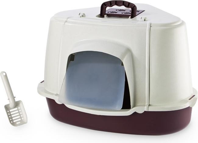 Immagine prodotto Nobby Toilette angolare Cat con cofano speciale (Toilette angolare per gatti)