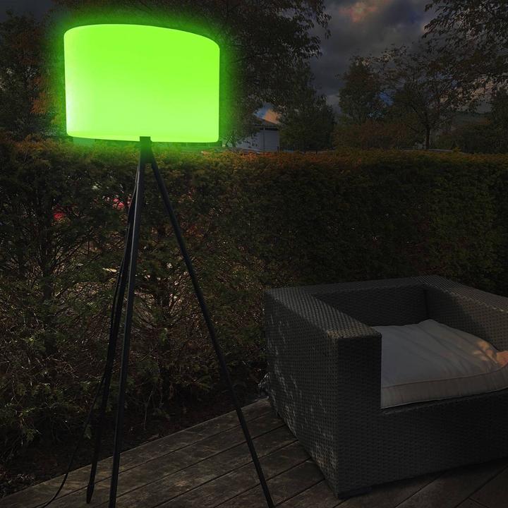 Produktbild Müller Licht tint Outdoor-Stehleuchte Khaya, white+color LED-Stehleuchten (806 lm, E27)