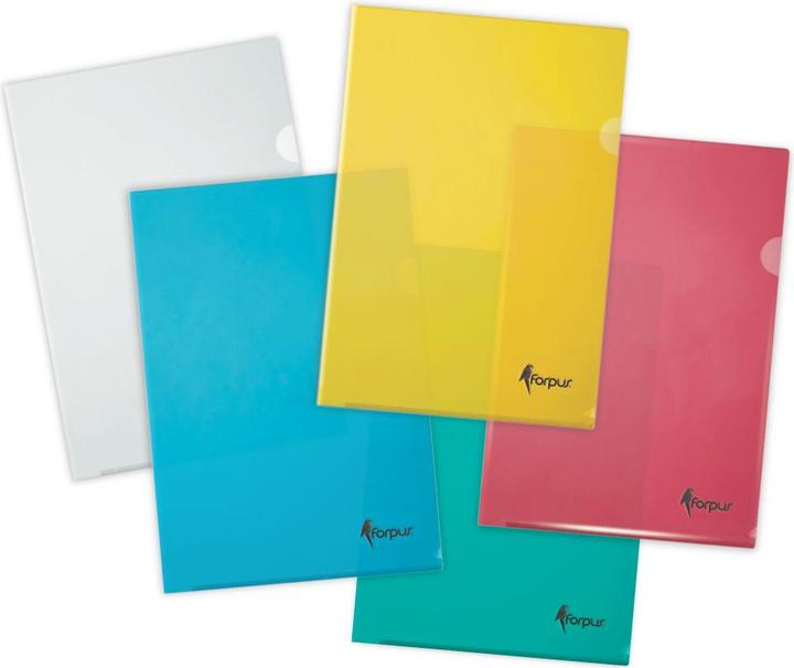 Produktbild Forpus Folder L, A4, 180 microns, transparent, plastic (A4)