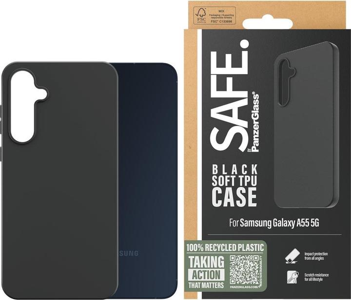 Produktbild Safe Clear TPU Case (Samsung Galaxy A55)
