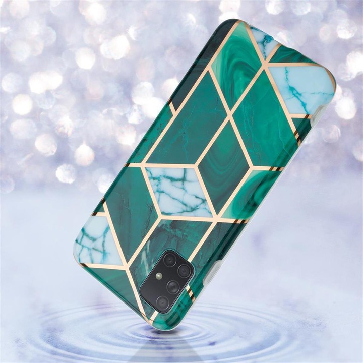 Actual product image Cadorabo IMD TPU Colorful Marble Cover (Samsung Galaxy A71 5G)