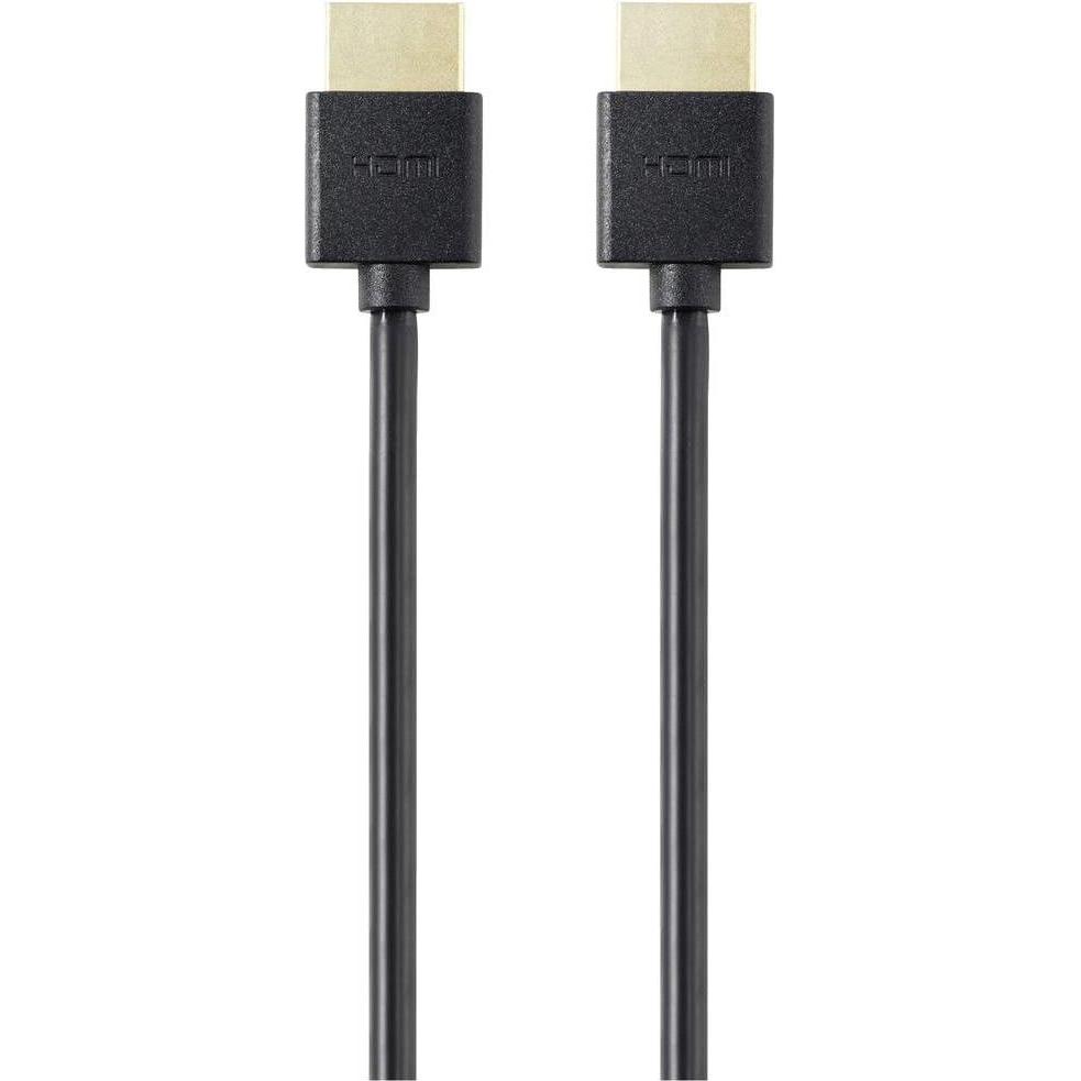 Thumbnail - SpeaKa Professional HDMI Anschlusskabel HDMI-A Stecker, HDMI-A Stecker 2.00 m Sc (2 m, HDMI), Video Kabel
