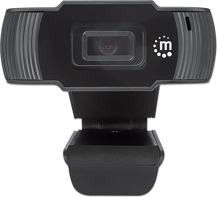 Productafbeelding Manhattan Webcam 2 megapixel 1080p Microfoon (2 Mpx)