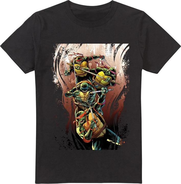 Produktbild Teenage Mutant NT Earthy Rainbow Warriors TShirt (4XL)