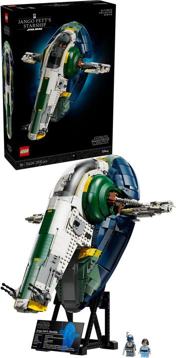 Produktbild LEGO Jango Fetts Sternenschiff der Firespray-Klasse (75409, LEGO Star Wars)