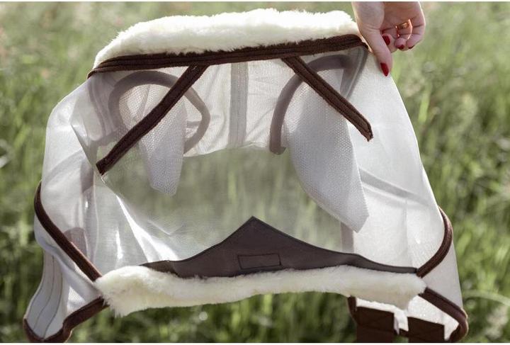 Produktbild Kentucky Horsewear Hautfreundliche Fliegenmaske mit Ohren für Pferde