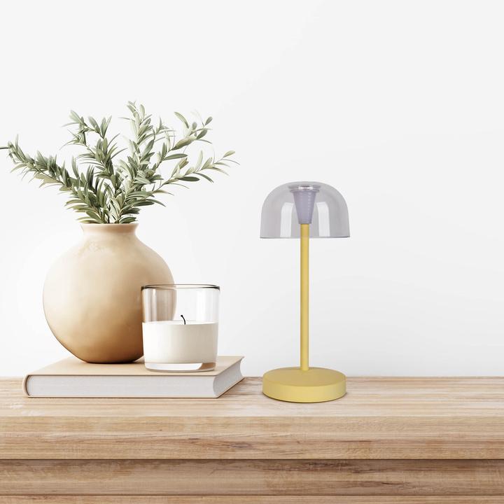 Immagine prodotto Näve Akku- Tischleuchte GOMBA gelb 2er Set