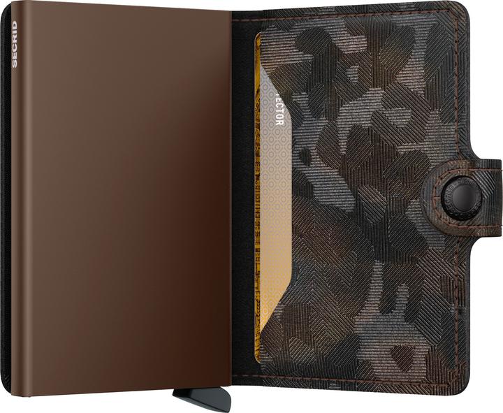 Actual product image Secrid Miniwallet Jungle Brown Wallet