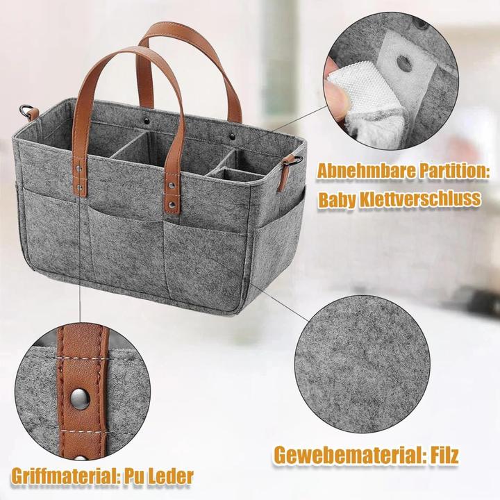 Produktbild Tielag Einkaufskorb mit Fächern