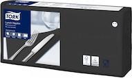 Tork 33x33 cm, 1/4 fold, black, pack of 200 pieces (200 pcs., 33 x 33 cm)