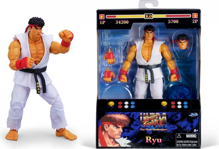Actual product image Jada Street Fighter II Ryu