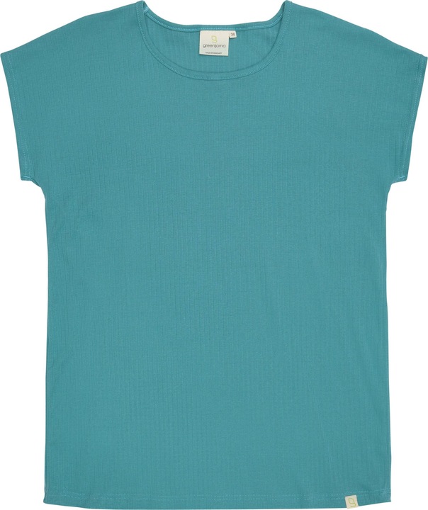 greenjama T-Shirt aus Derby-Rib
