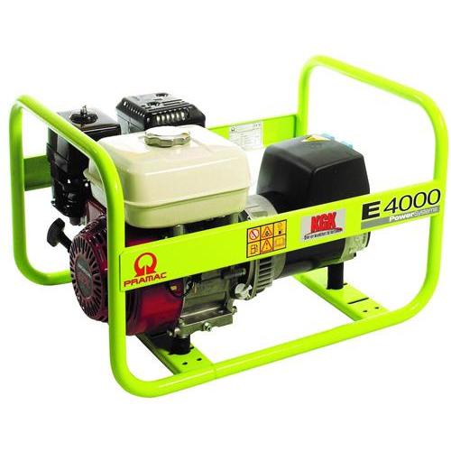 Pramac, Stromgenerator, Generator E4000 3,1kW 2x230V