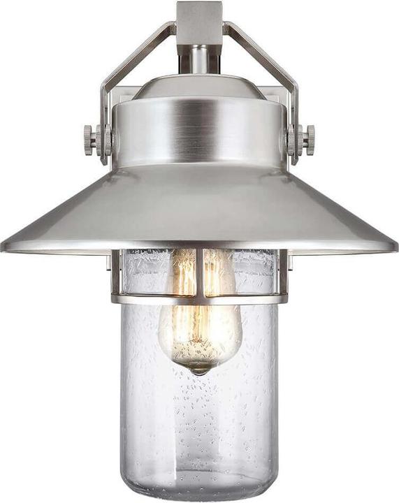 Immagine prodotto Elstead Lighting Boynton lampada da parete per esterni E27 33cm Acciaio spazzolato, laccato IP44 Antiacqua (E27, IP44)