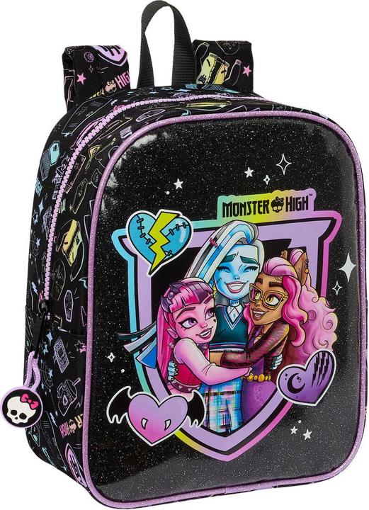 Image du produit Monster High Sac à dos pour enfants Noir 22 x 27 x 10 cm