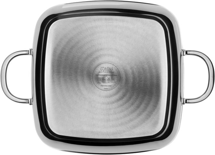Produktbild Silit Schmorkasserolle Studio 29cm, keramik (Bräter + Schmortopf, Edelstahl, 29 x 10 cm)