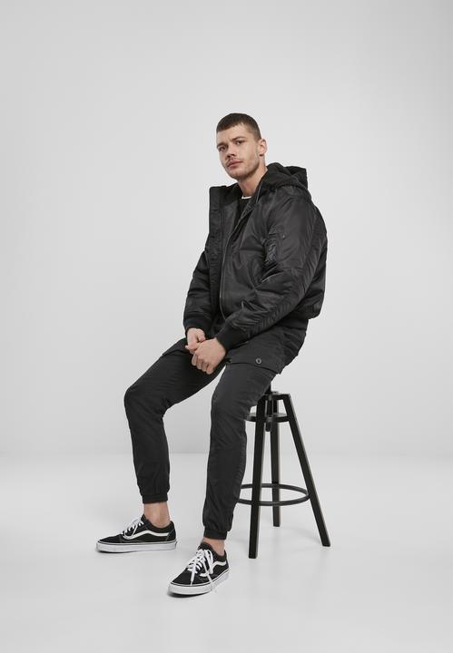 Actual product image Brandit Hooded MA1 Bomber Jacket (5XL)