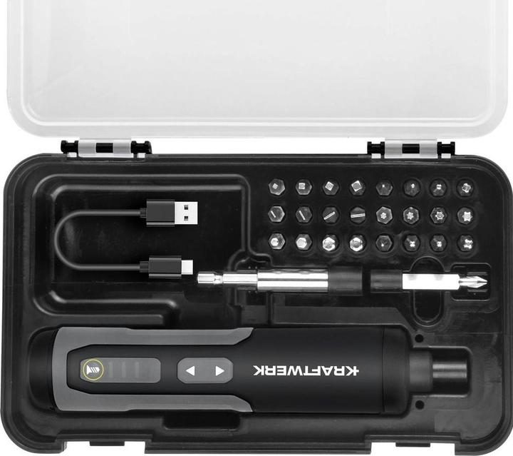 Actual product image Kraftwerk Akku-Bit-Stabschrauber Satz