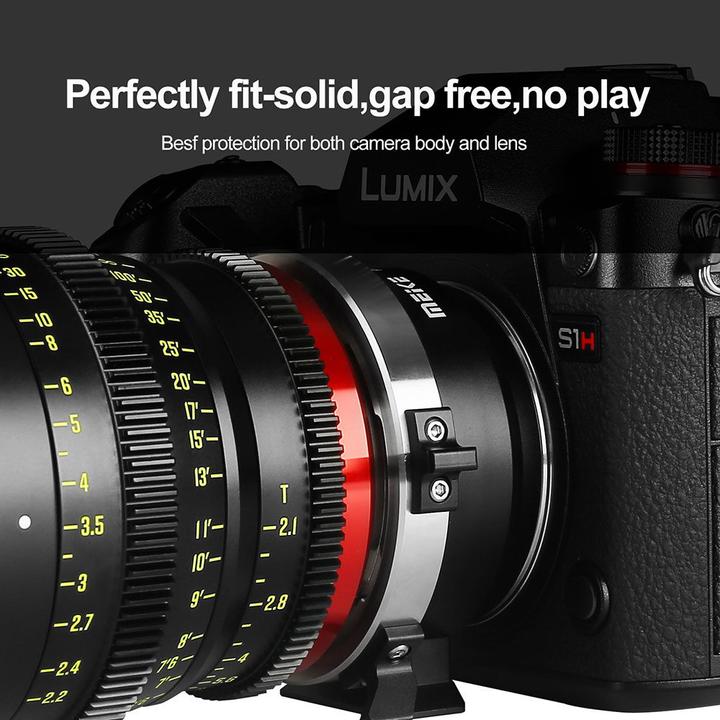 Actual product image Meike MK EFTL adapter