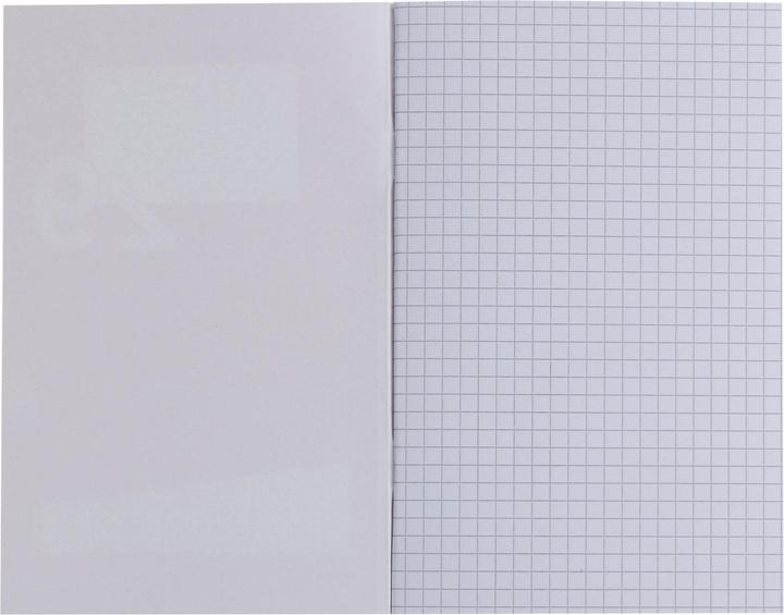 Actual product image Office Exercise book FSC 14 x 20 cm, chequered, red, 10 pieces (14 x 20 cm, Checked)