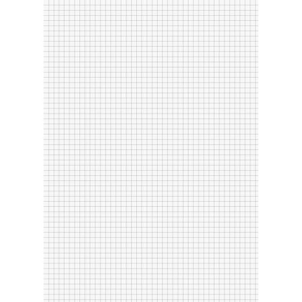 Thumbnail - Brunnen, Heft + Block, Briefblock DIN A4 kariert 60g/m² rot weiss Dicker Block 100 Bl. (A4, Kariert)