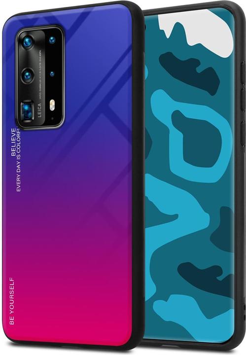 Immagine prodotto Cadorabo Copertura in vetro TPU 2 colori (Huawei P40 Pro+)