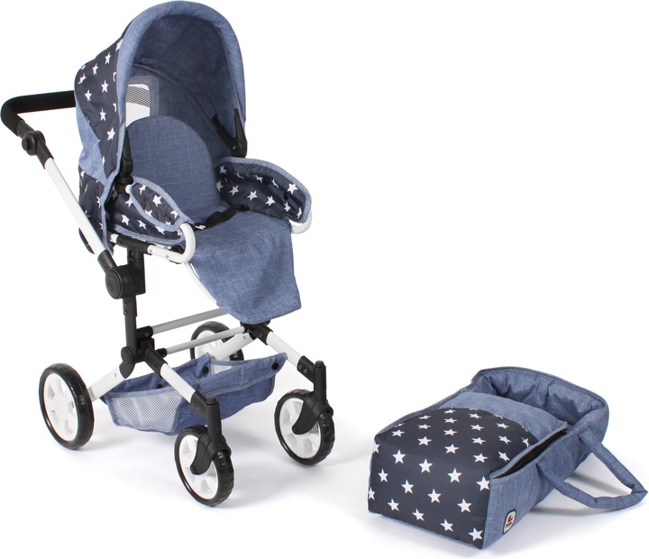 Actual product image Bayer Chic 2000 JARA" combination doll's pram